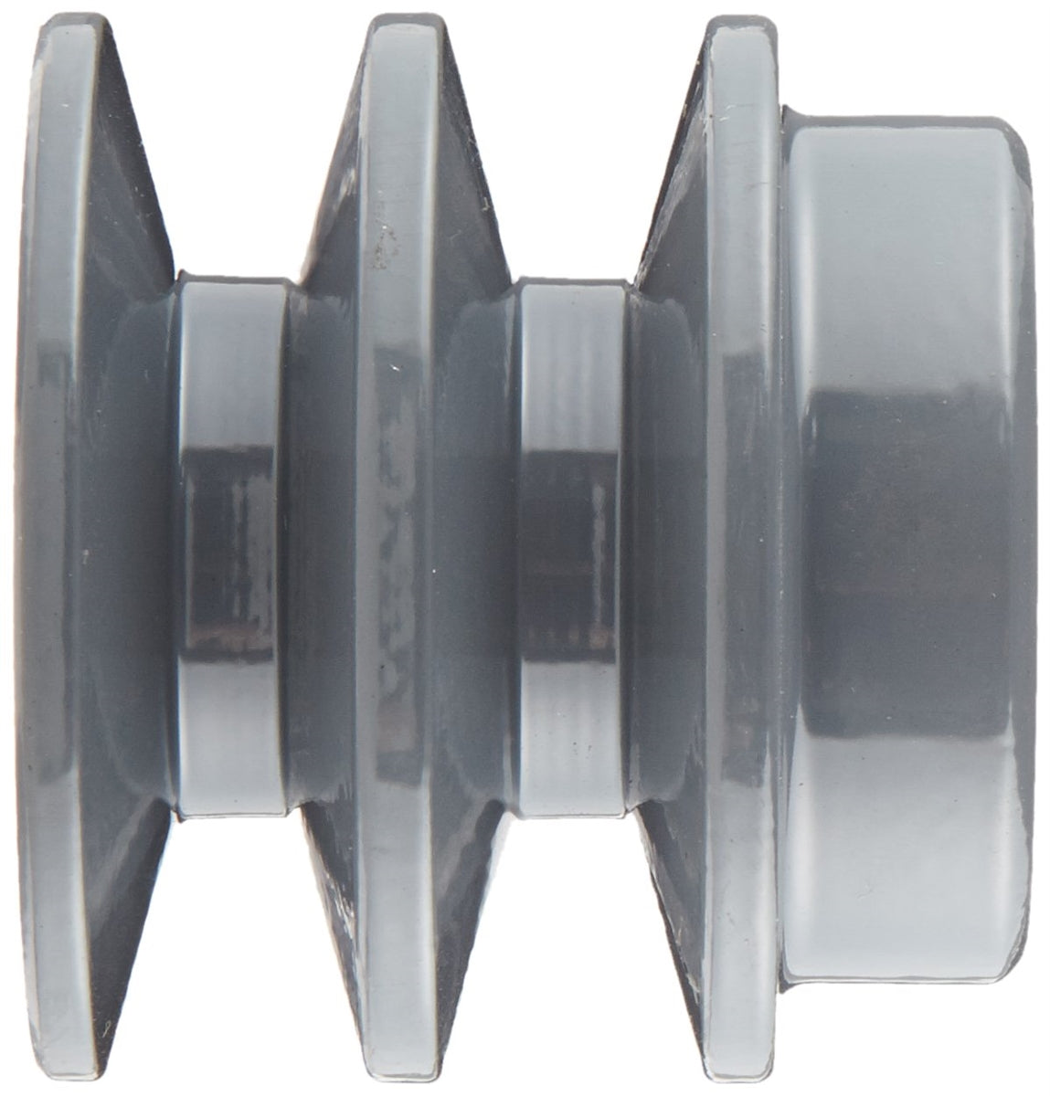 2AK30-7/8" Bore Solid Sheave Pulley with 2.95" OD , Hex set screws 2 Grooves for V-belts size 4L, 3L 2AK30-7/8" (OD 3" - ID 7/8")