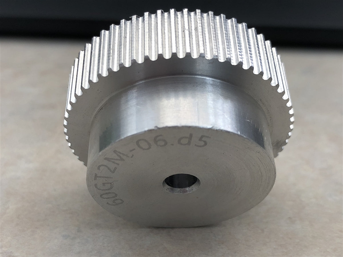 5mm Bore Timing Pulley 2mm Pitch 60 Teeth 6mm Wide Belt Groove for 3D printer GT2