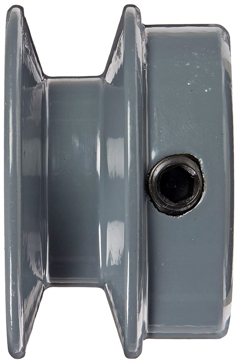 AK46-5/8" Bore Solid Sheave Pulley with 4.6" OD One Groove Pulley AK46 for V-belts size 4L, A, AX, AK46 (OD 4.6" - ID :5/8"
