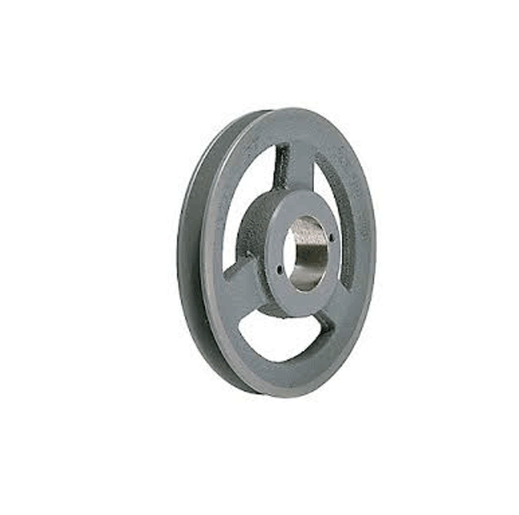 AK71H Cast Iron sheaves Pulley for V-belt size 3L, 4L OD 4" Single Groove Pulley AK71H