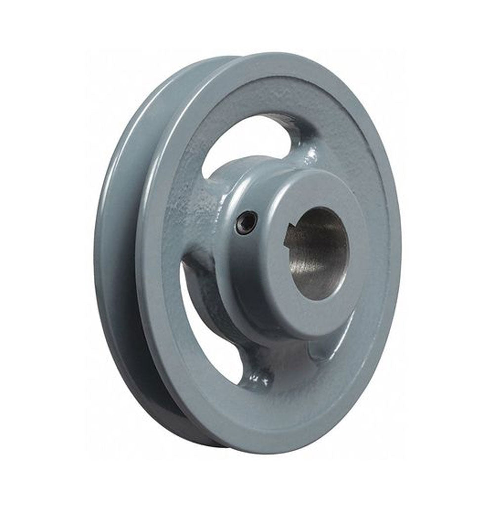 AK74 1" Bore, One Groove Sheave Pulley for V-belt size 3L, 4L OD 7.4" ID: 1"