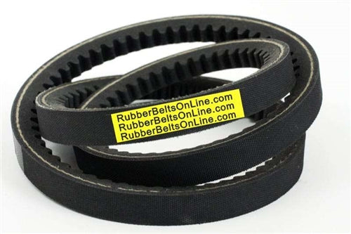V Belt AX62 Top Width 1/2" Thickness 5/16" Length 64" inch industrial applications