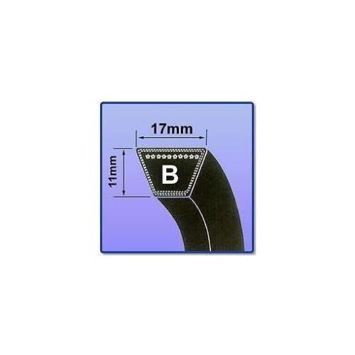 V Belt B87 (5L900) Top Width 5/8" Thickness 13/32" Length 90" inch industrial applications