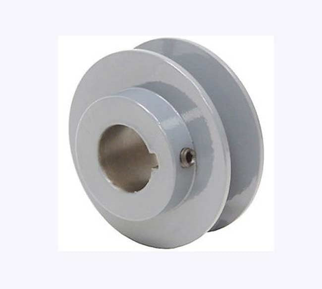 BK25 3/4" Inch Bore Solid Pulley with 2.5" inch OD for V-belts cast iron size 4L, 5L