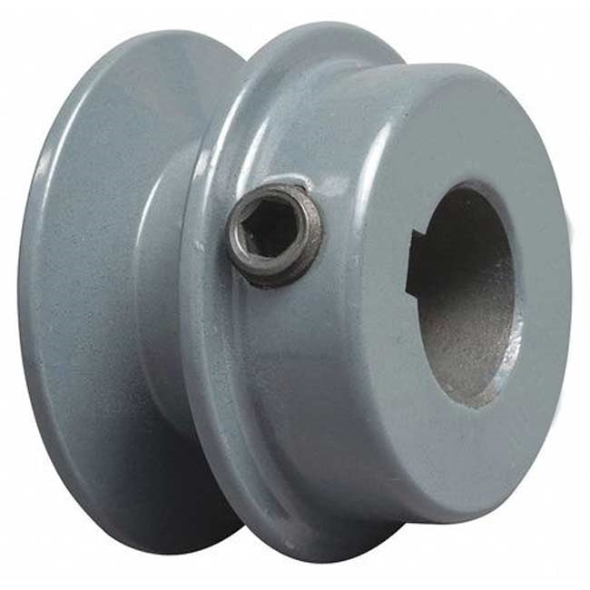 BK30 5/8" Bore Solid Sheave Pulley with 2.95" OD , Hex set screws for V-belts size 4L, 5L BK30-5/8"
