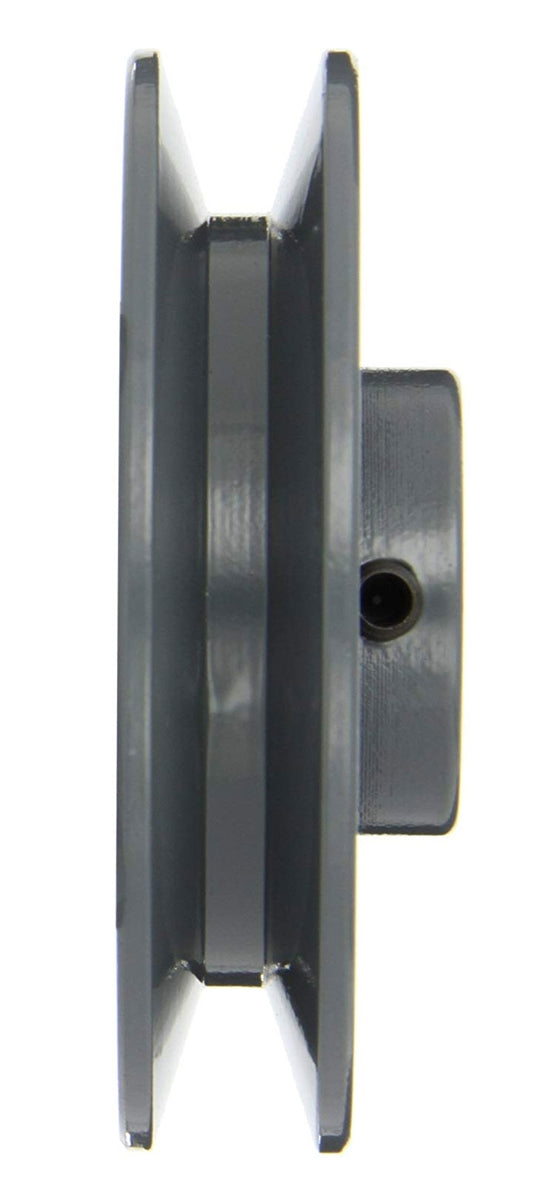 BK50 1-1/8" Inch Bore Solid Pulley with 4.75" OD for V-belts cast iron size 4L, 5L