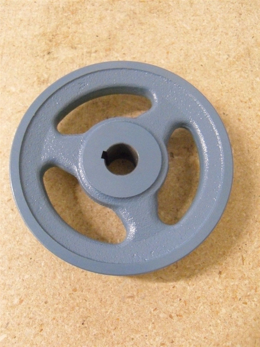 BK60-5/8" Inch Bore Solid Pulley with OD 6" for V-belts cast iron size 4L, 5L
