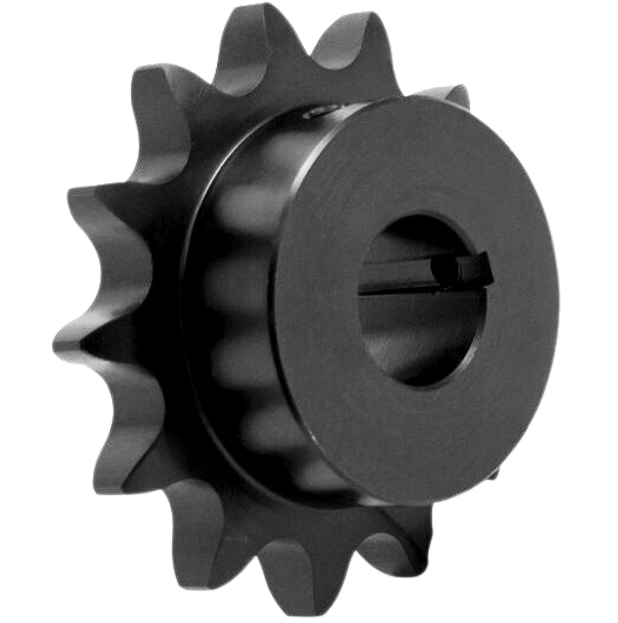 #80 Chain Sprocket with 13 Tooth and  1" Finished Bore, Model #80BS10-1 