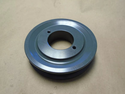 2 Grooves Dual V Belt 2AK46H Cast Iron Pulley with H-1" Sheave Bushing OD: 4.45"